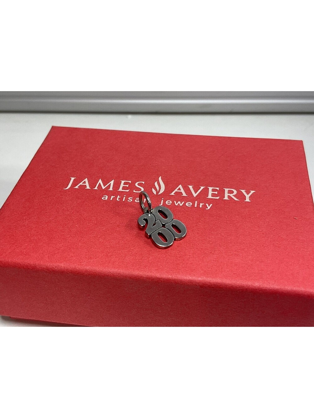 James Avery 2000 Stacked Charm NIB Retired